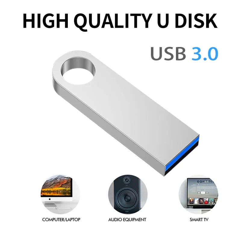3.0 Hi-Speed USB Flash Drive 128GB 64GB 32GB 16GB Pen Drive 128gb 64gb USB Memory Stick 32gb 16gb Pen Flash Drive for  Micro/PC