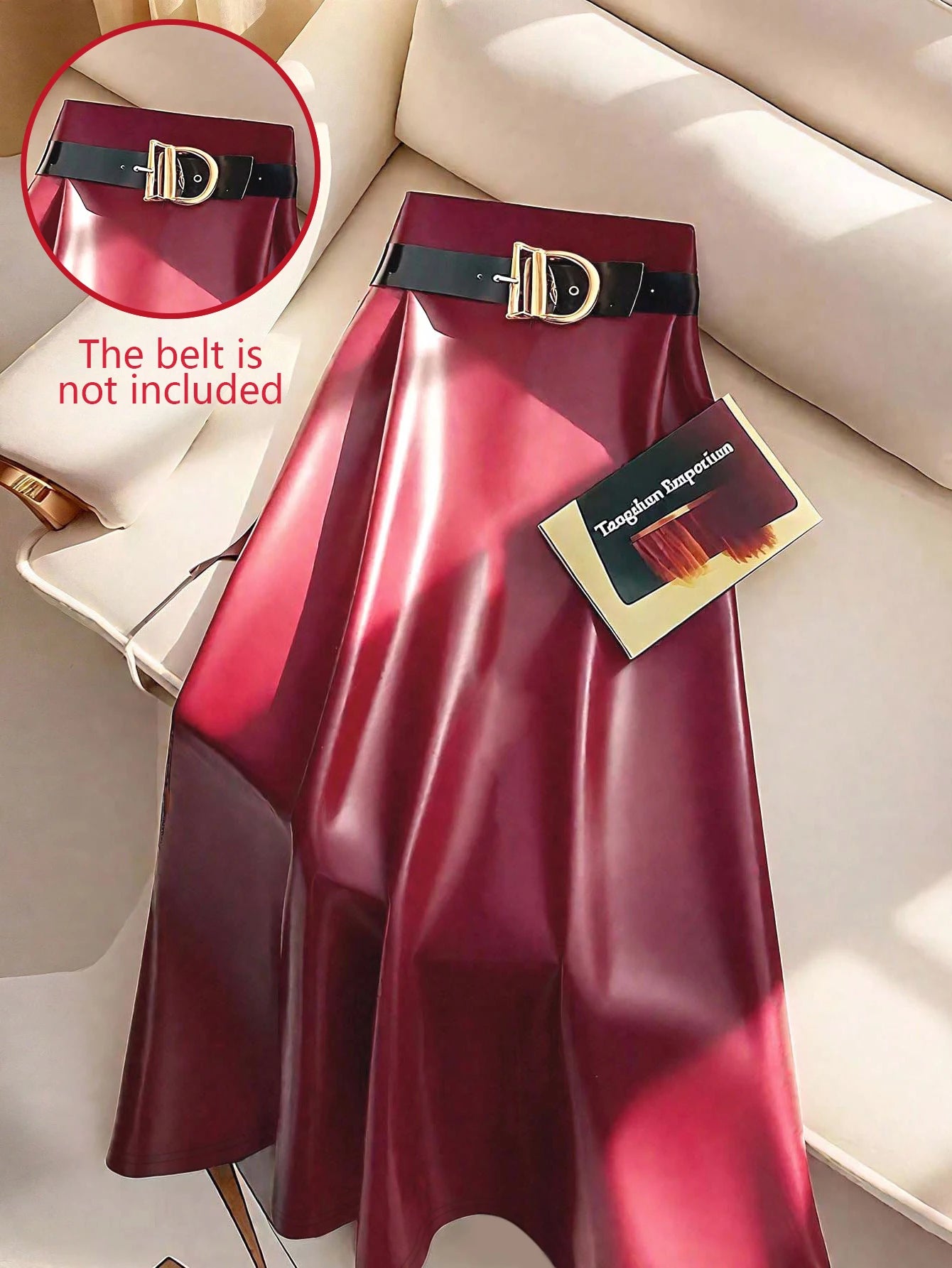 Ladies' elegant temperament skirt, without belt, beautiful skirt, young ladies' skirt, chic skirt, ladies' skirt 842