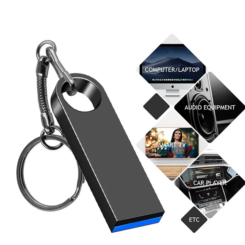 3.0 Hi-Speed USB Flash Drive 128GB 64GB 32GB 16GB Pen Drive 128gb 64gb USB Memory Stick 32gb 16gb Pen Flash Drive for  Micro/PC