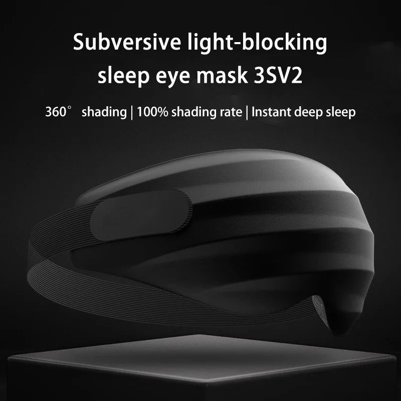 Eye Mask Sleep 3D Stereoscopic Sleep Aid For Men Women Adult Sleeping Block Out Light Relieve Fatigue Travel Blindfold
