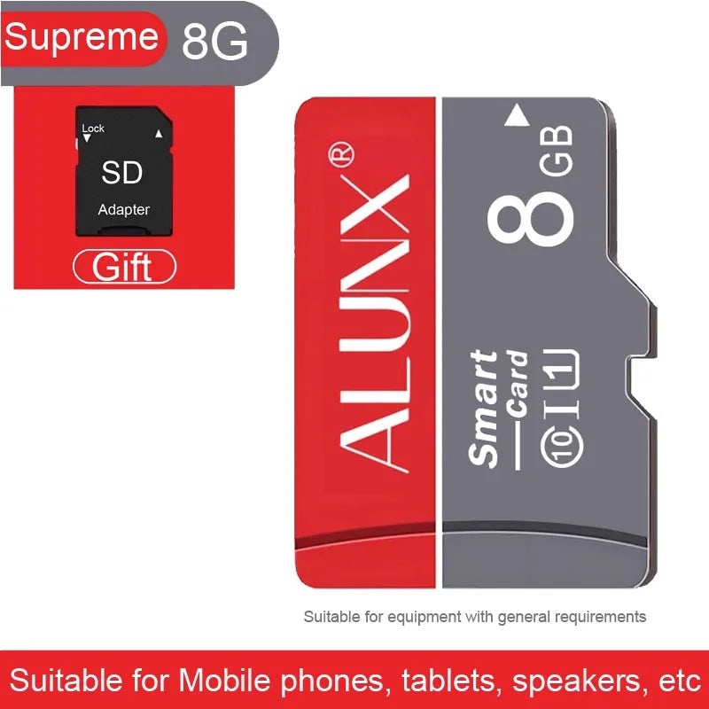 ALUNX High Speed 128G SD Memory Card Class 10 Micro TF flash usb pen drive card8GB 16GB 32GB 64GB for Smartphone UAV monitor