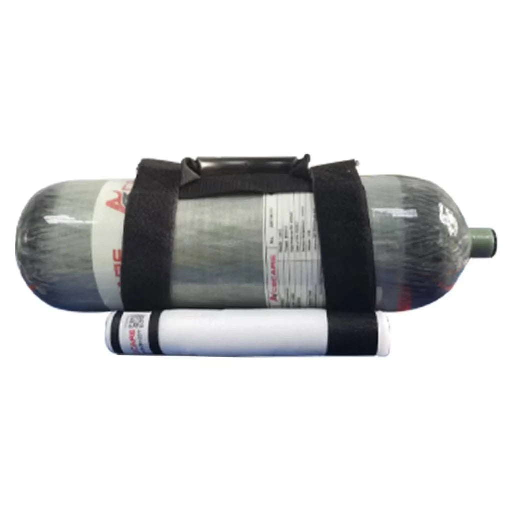 ACECARE Scuba Diving Tank Handle Air Cylinder Handle Portable Carrier Strap for 6.8L/9L/12L Scuba Tank Cylinder