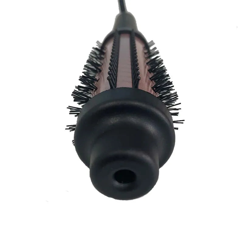 Ceramic Coating Thermal Hair Curler Brush with PTC Fast Heater Electric LCD Display Styling Comb Household Application